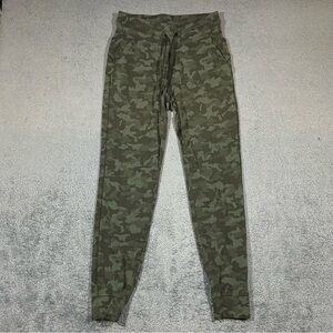 Lululemon Ready to Rulu Jogger Heritage Camo Dark Olive Green Twill Size 6 #1700